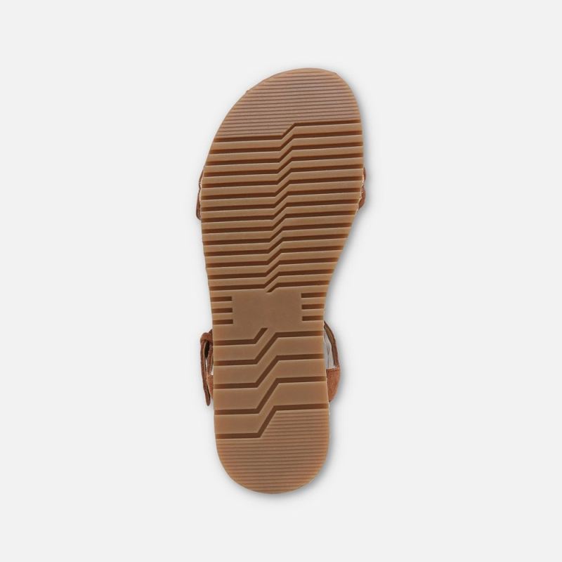 Naturalizer Women's Neila Sandal - English Tea Brown Leather