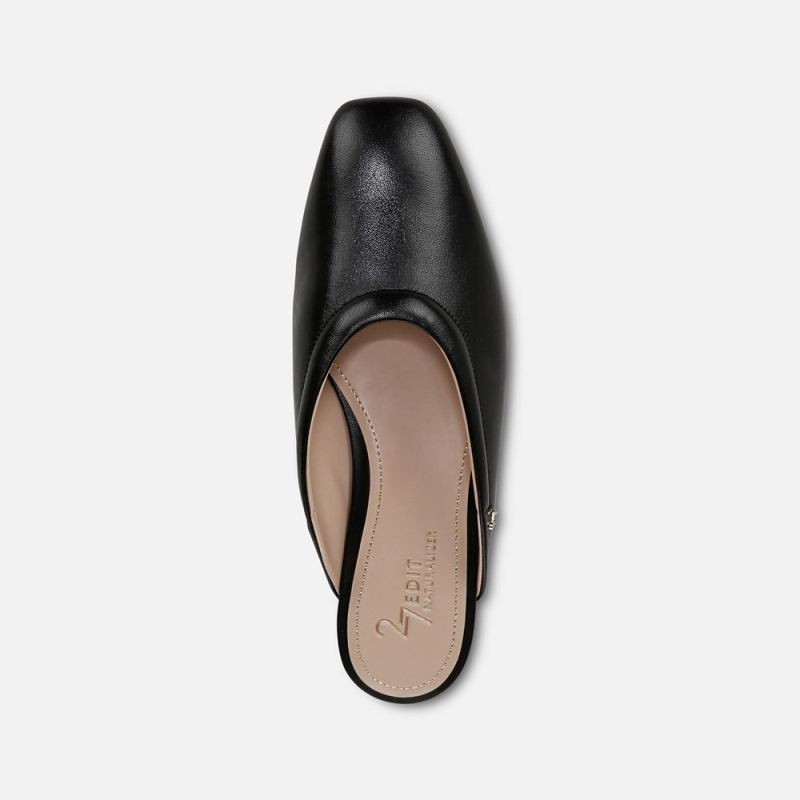 Naturalizer Women's 27 EDIT Carla Mule - Black Leather
