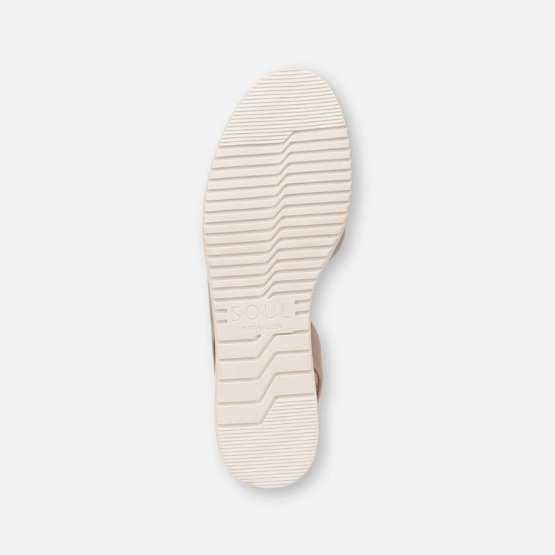 Naturalizer Women's SOUL Idea d'Orsay Flat - Blush Faux Leather