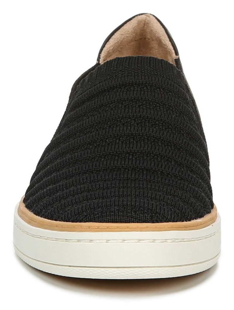Naturalizer Women's SOUL Kemper Slip On Sneaker - Black Fabric