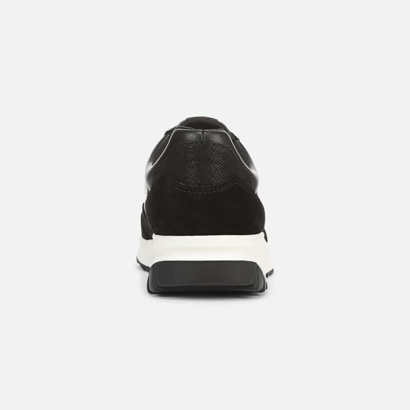 Naturalizer Women's Shay Lace Up Sneaker - Black Leather