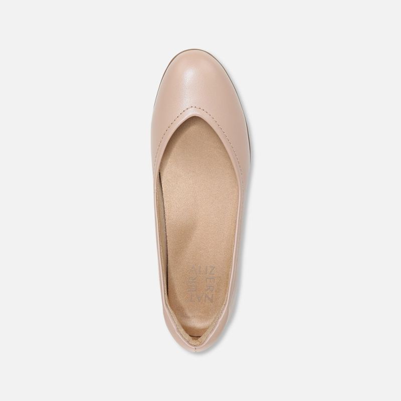 Naturalizer Women's Vivienne Flat - Crème Brulee Leather