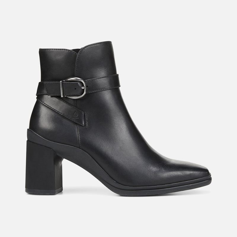 Naturalizer Women's Aimee Weatherproof Ankle Boot - Black Leather