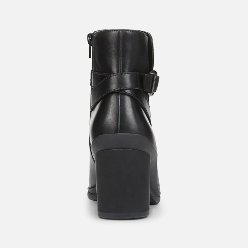 Naturalizer Women's Aimee Weatherproof Ankle Boot - Black Leather