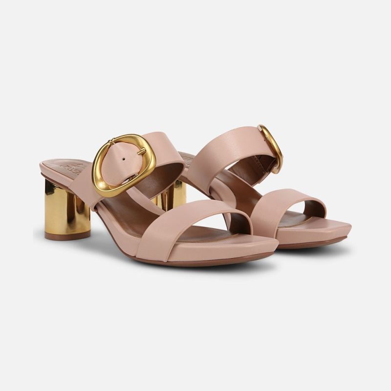 Naturalizer Women's Ida Dress Sandal - Cameo Blush Pink Leather