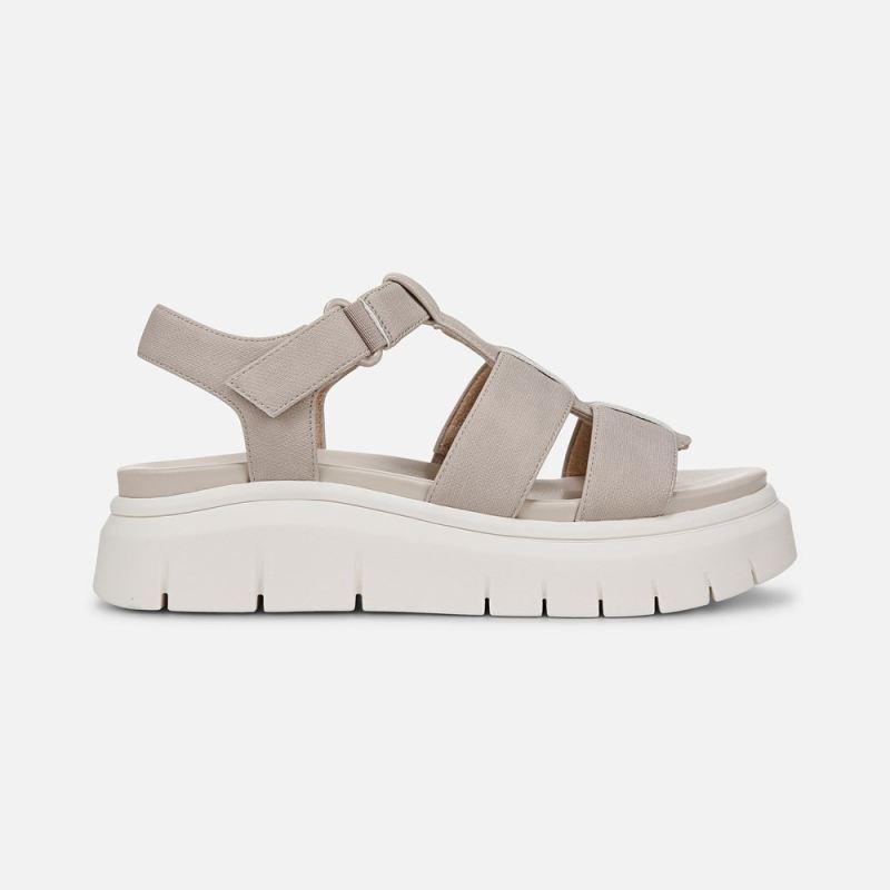 Naturalizer Women's SOUL Pippa Sandal - Dark Porcelain Faux Leather