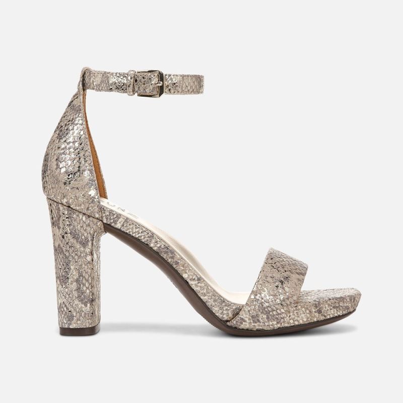 Naturalizer Women's Joy Dress Sandal - Gold Leather