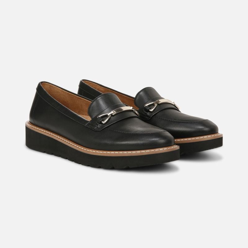 Naturalizer Women's Elin Loafer - Black Smooth Synthetic