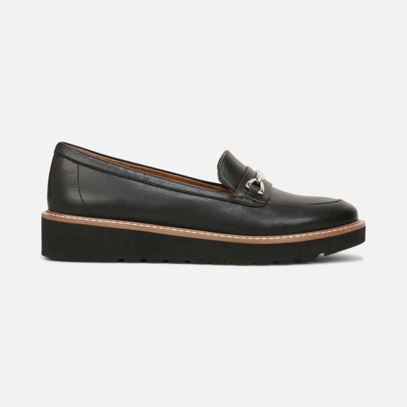 Naturalizer Women's Elin Loafer - Black Smooth Synthetic