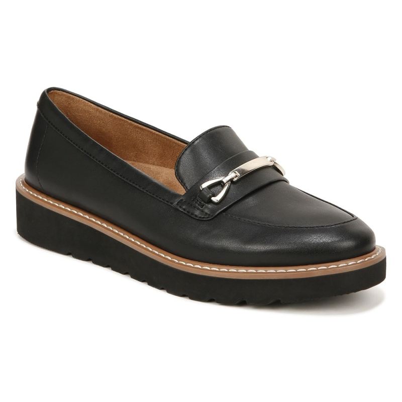 Naturalizer Women's Elin Loafer - Black Smooth Synthetic