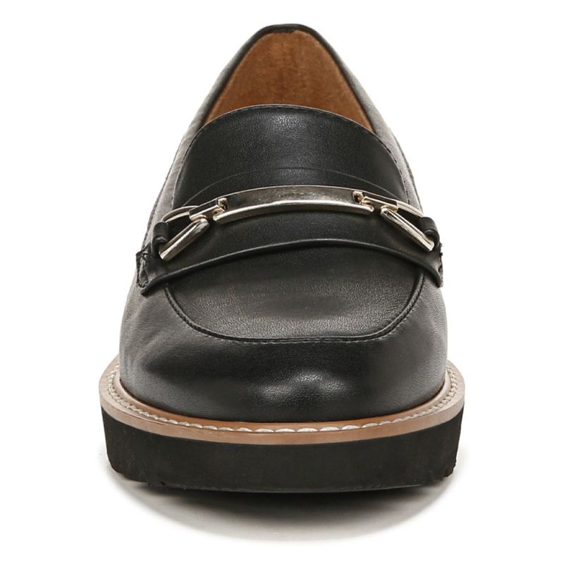 Naturalizer Women's Elin Loafer - Black Smooth Synthetic