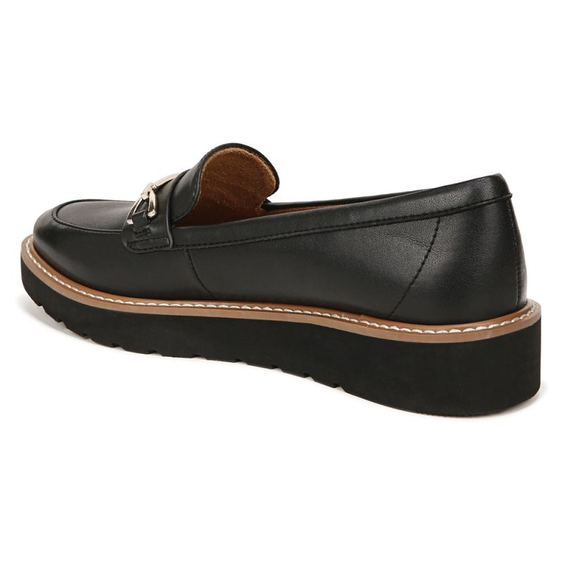 Naturalizer Women's Elin Loafer - Black Smooth Synthetic