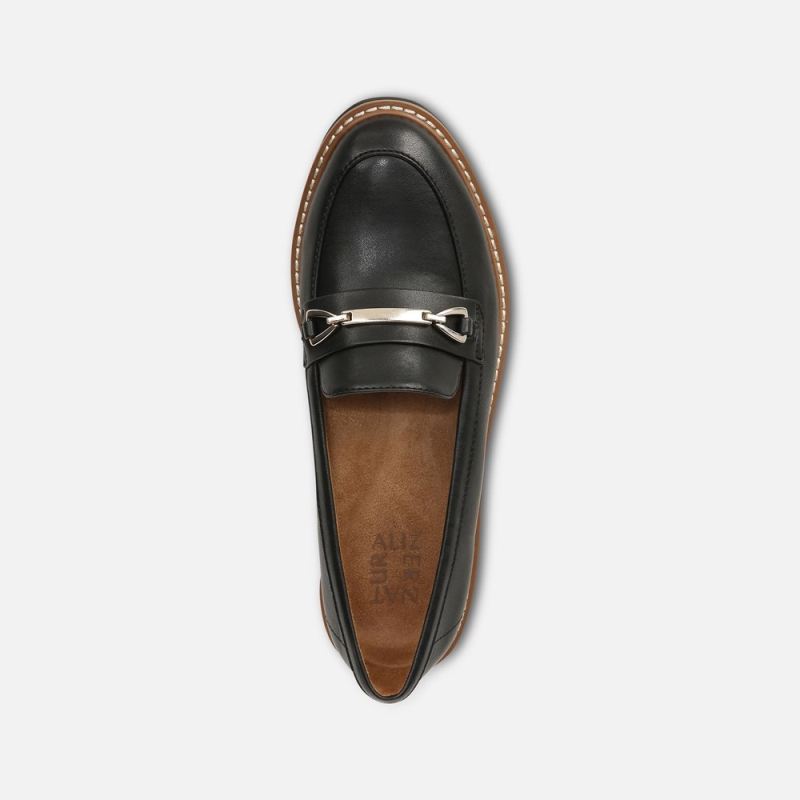 Naturalizer Women's Elin Loafer - Black Smooth Synthetic