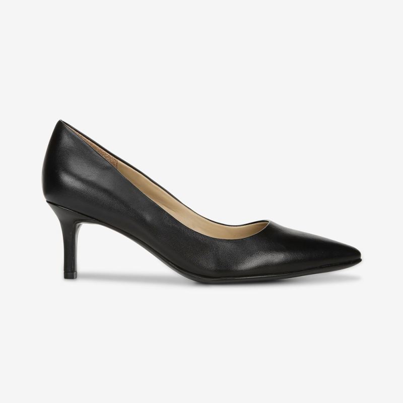Naturalizer Women's Everly Pump - Black Leather