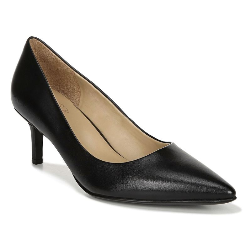 Naturalizer Women's Everly Pump - Black Leather