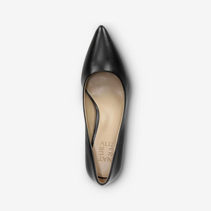 Naturalizer Women's Everly Pump - Black Leather