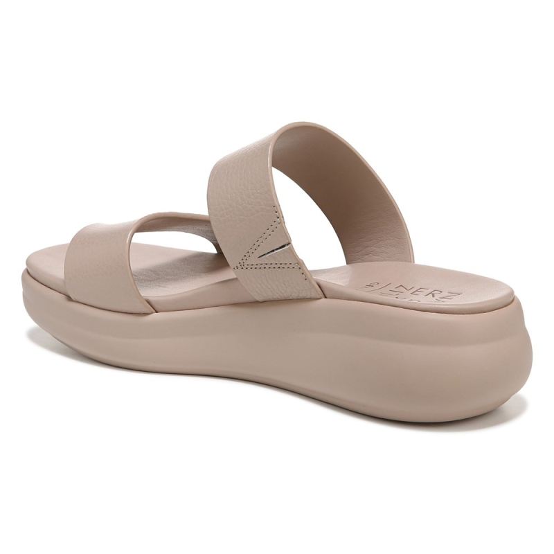 Naturalizer Women's Drift 2 Sandal - Sand Drift Brown Leather
