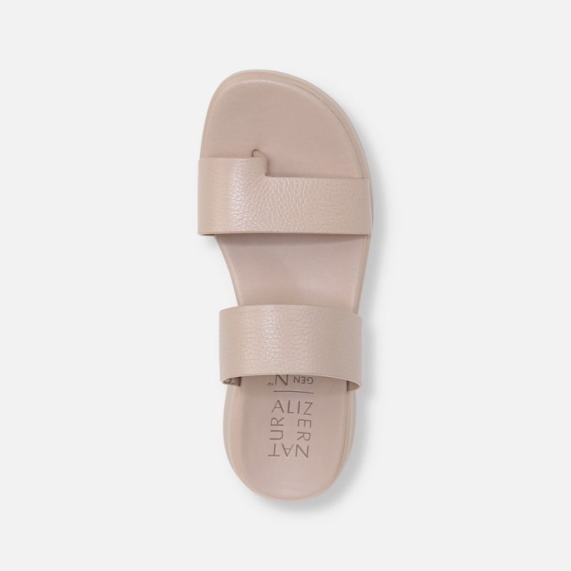 Naturalizer Women's Drift 2 Sandal - Sand Drift Brown Leather