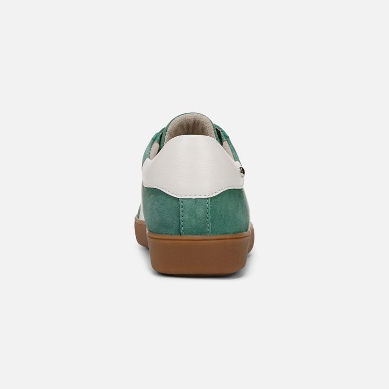 Naturalizer Women's Medina Lace Up Sneaker - Lilypad Green Suede