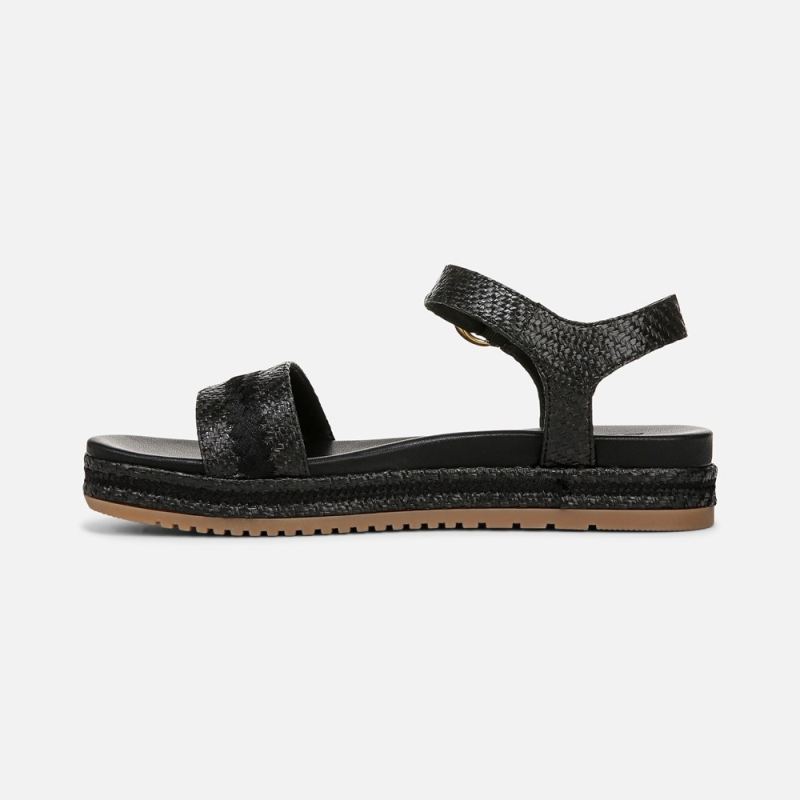 Naturalizer Women's Neila Sandal - Black Raffia