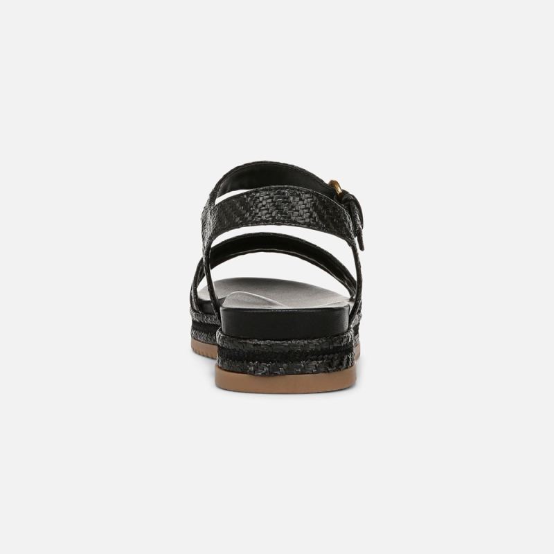 Naturalizer Women's Neila Sandal - Black Raffia