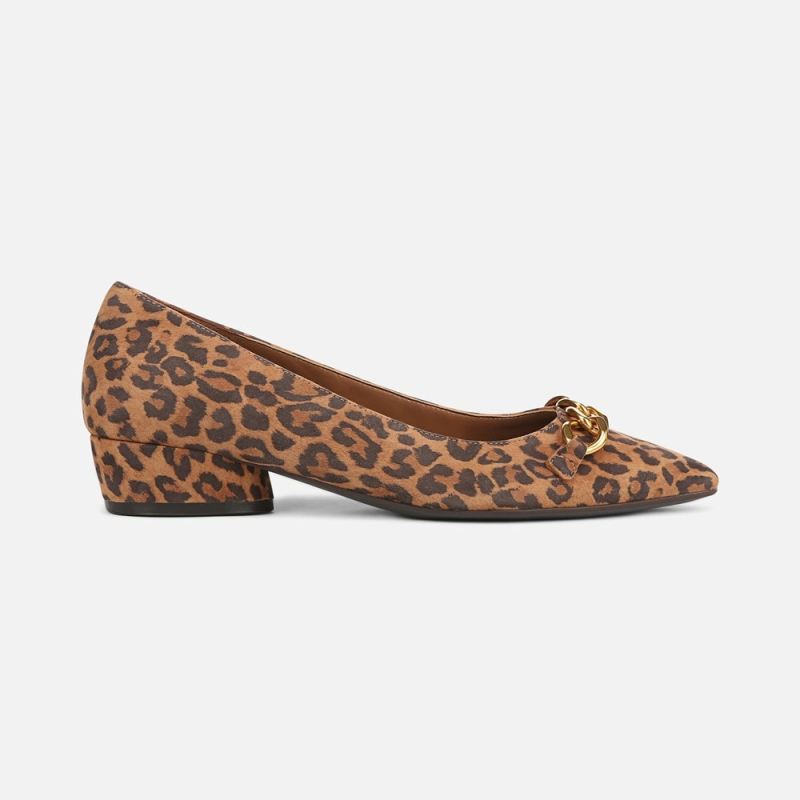 Naturalizer Women's Becca Flat - Dark Tan Suede