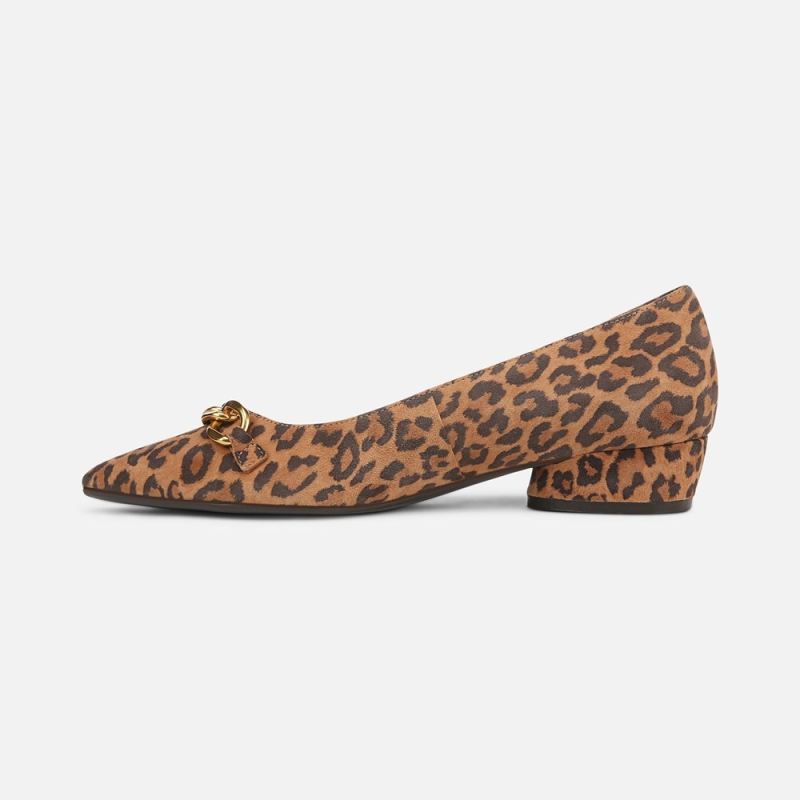 Naturalizer Women's Becca Flat - Dark Tan Suede
