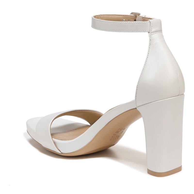Naturalizer Women's Joy Dress Sandal - White Leather
