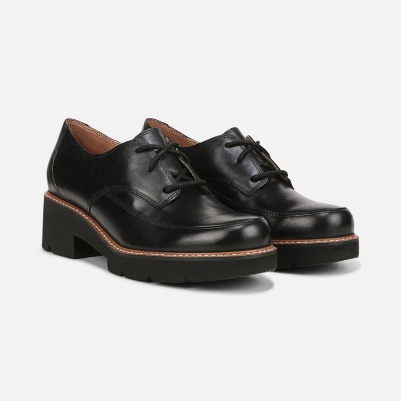 Naturalizer Women's Darry Lace Oxford - Black Leather