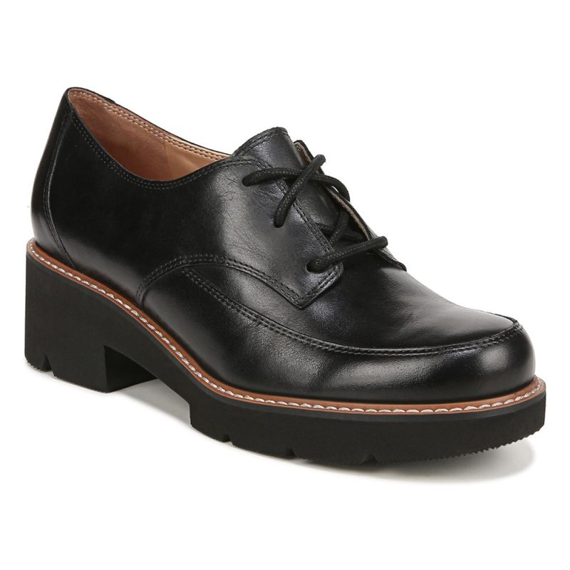 Naturalizer Women's Darry Lace Oxford - Black Leather