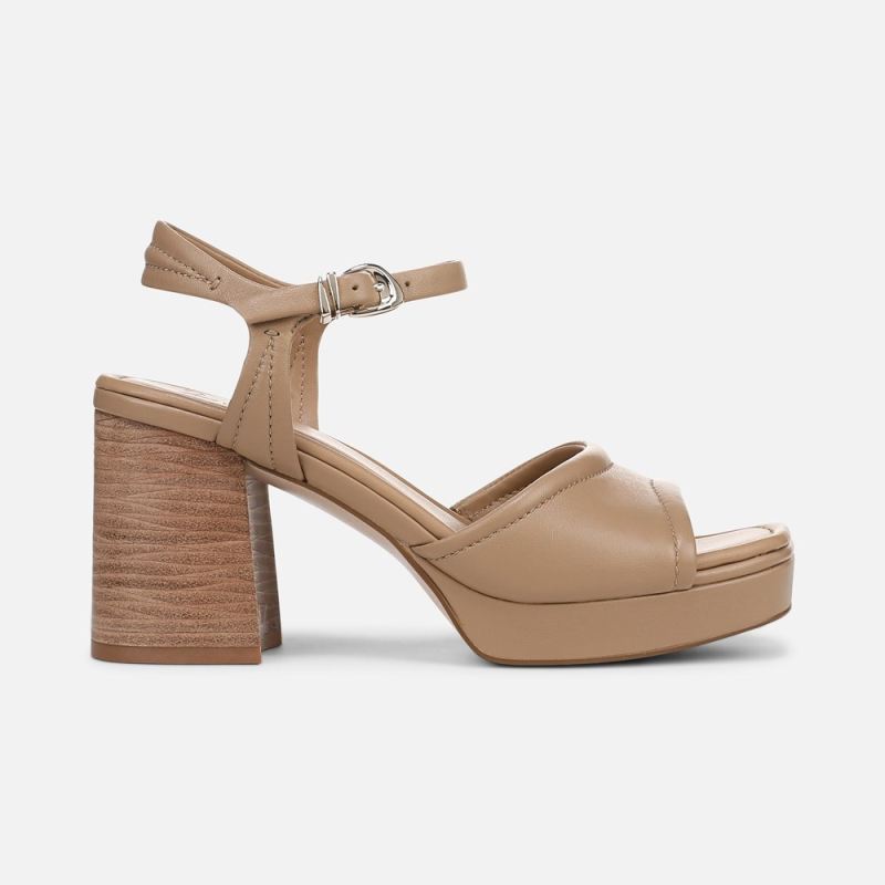 Naturalizer Women's 27 EDIT Paloma Platform Sandal - Birchwood Leather