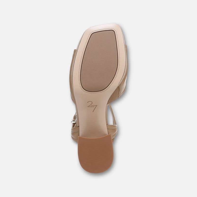 Naturalizer Women's 27 EDIT Paloma Platform Sandal - Birchwood Leather