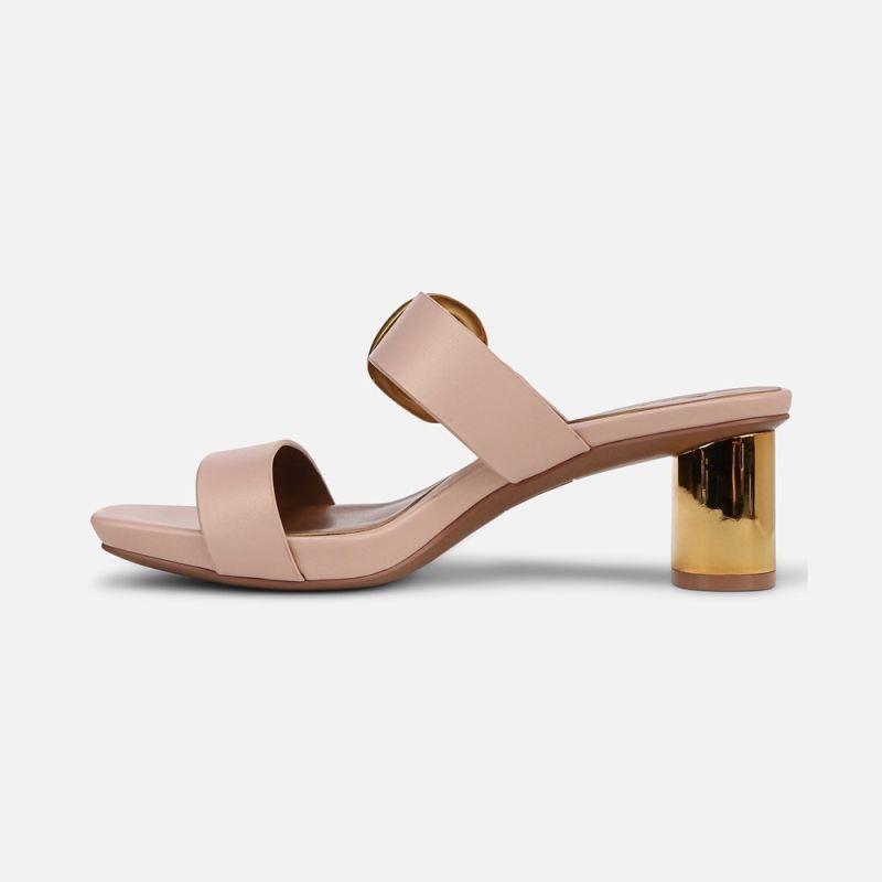 Naturalizer Women's Ida Dress Sandal - Cameo Blush Pink Leather