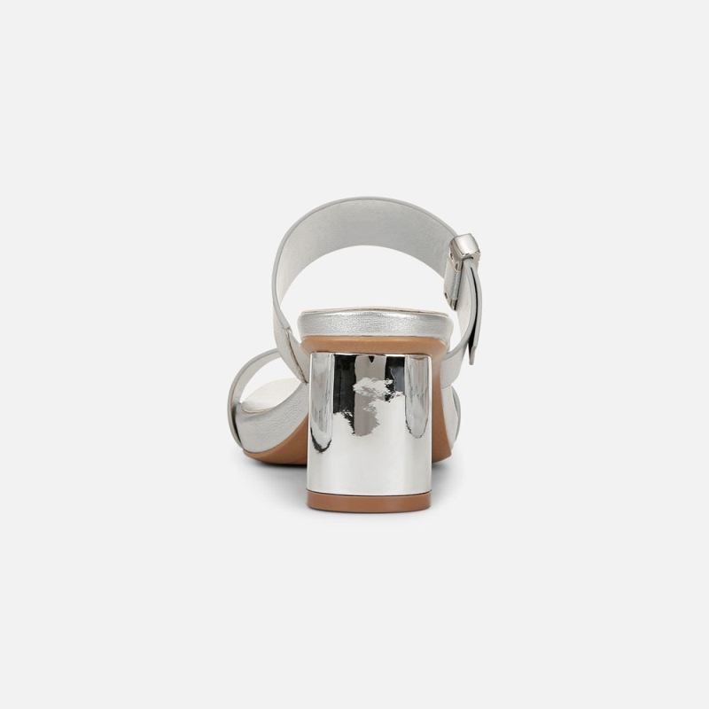 Naturalizer Women's Ida 2 Dress Sandal - Silver Faux Leather