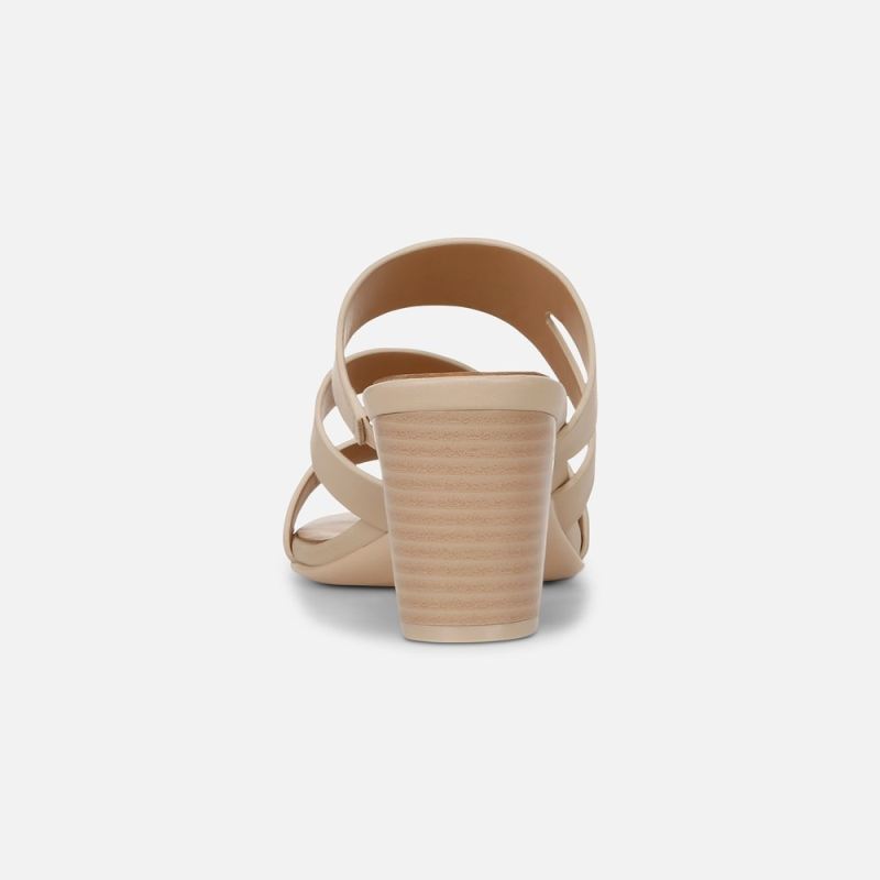 Naturalizer Women's Beaming Slide Sandal - Coastal Tan Smooth Faux Leather