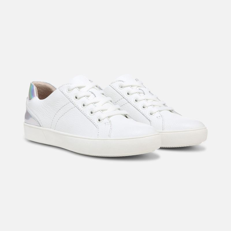Naturalizer Women's Morrison Sneaker - White/Metallic Leather