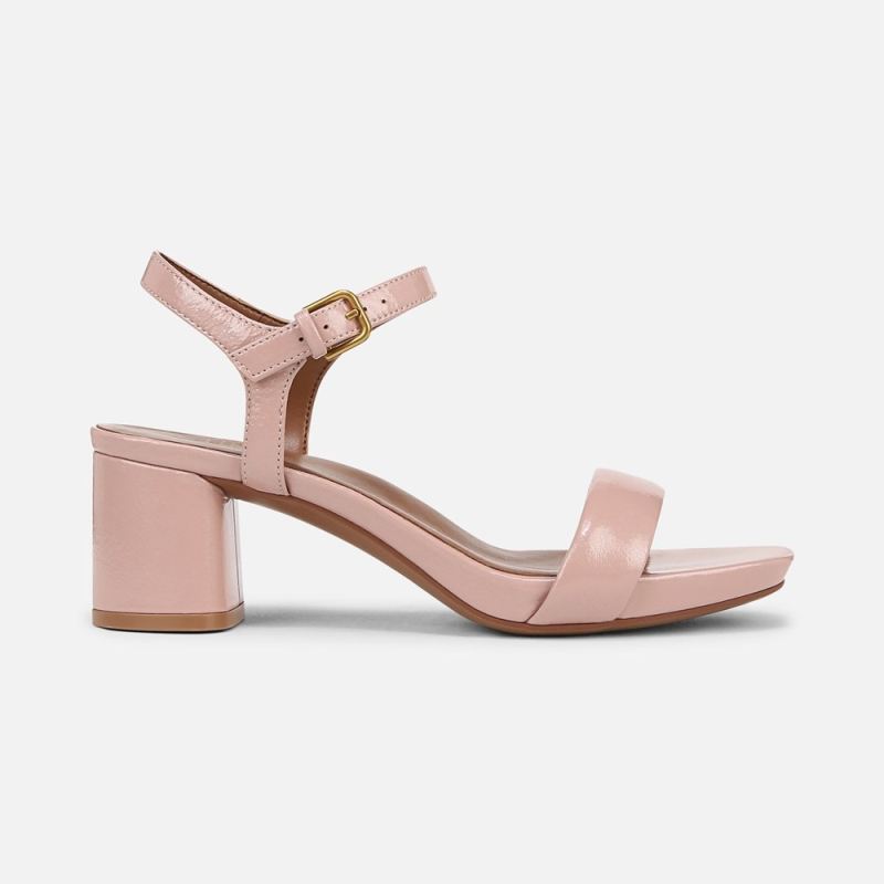 Naturalizer Women's Izzy Dress Sandal - Cameo Blush Pink Leather