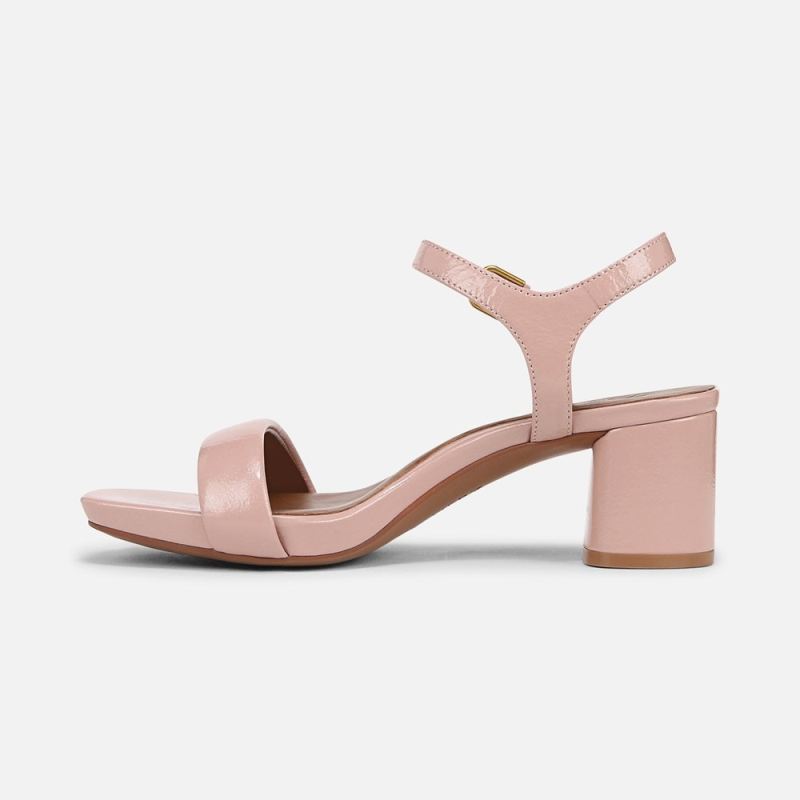 Naturalizer Women's Izzy Dress Sandal - Cameo Blush Pink Leather
