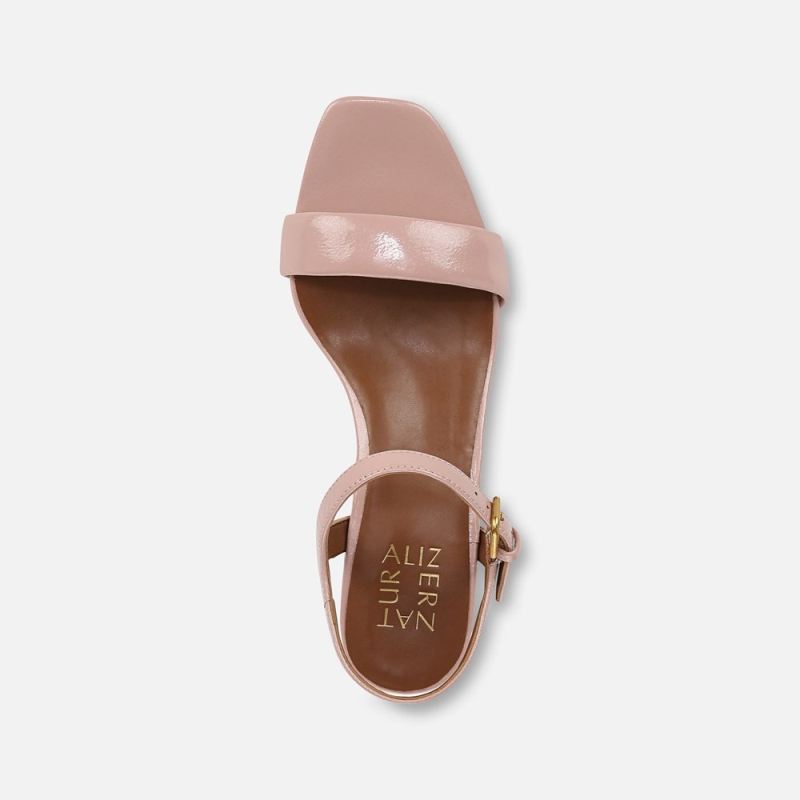 Naturalizer Women's Izzy Dress Sandal - Cameo Blush Pink Leather