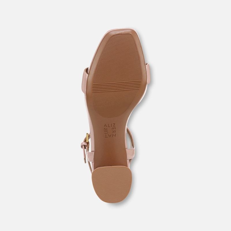 Naturalizer Women's Izzy Dress Sandal - Cameo Blush Pink Leather