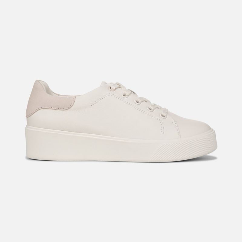 Naturalizer Women's Morrison 2.0 Lace Up Sneaker - Warm White/Rose Leather