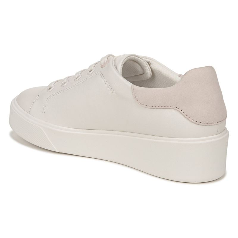 Naturalizer Women's Morrison 2.0 Lace Up Sneaker - Warm White/Rose Leather