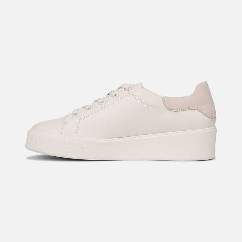 Naturalizer Women's Morrison 2.0 Lace Up Sneaker - Warm White/Rose Leather