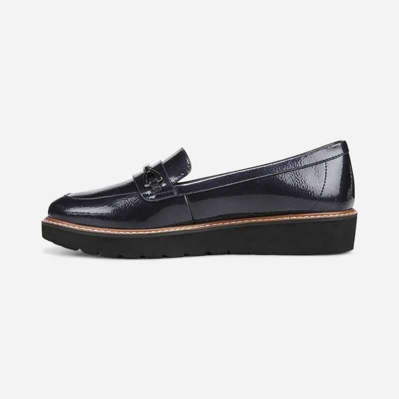 Naturalizer Women's Elin Loafer - Midnight Blue Faux Leather