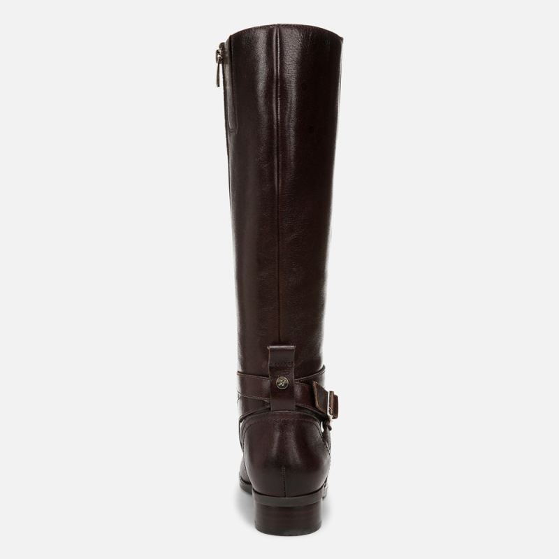 Naturalizer Women's Rena 2 Narrow Calf Riding Boot - Brown Leather