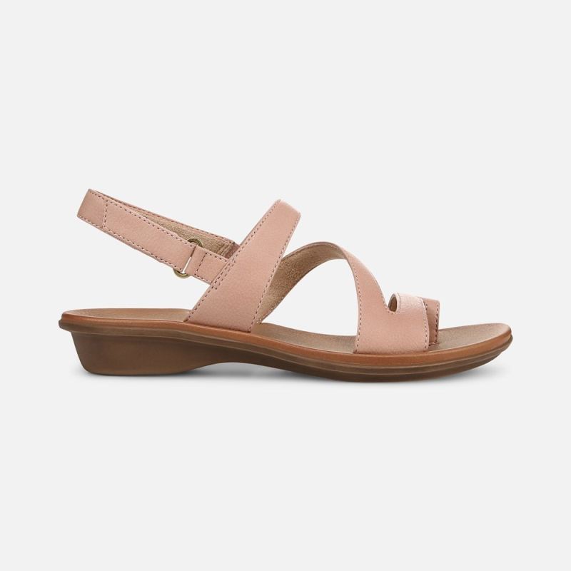 Naturalizer Women's Soul Shakina Sandal - Mauve Pink Faux Leather