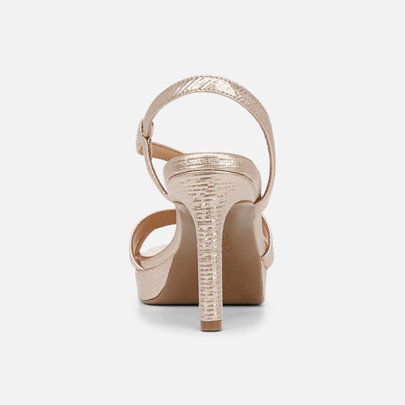 Naturalizer Women's Abby Dress Sandal - Rose Faux Leather