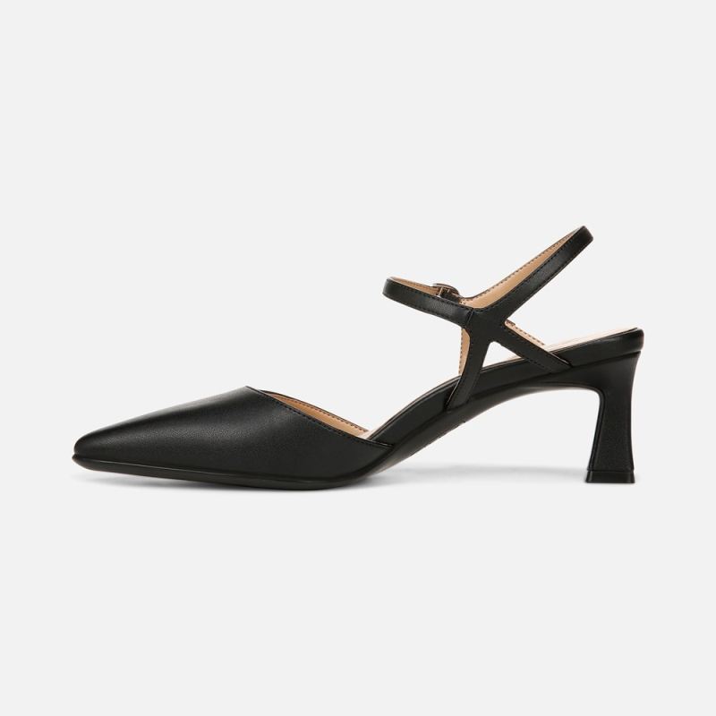 Naturalizer Women's Tara Dress Shoe - Black Faux Leather