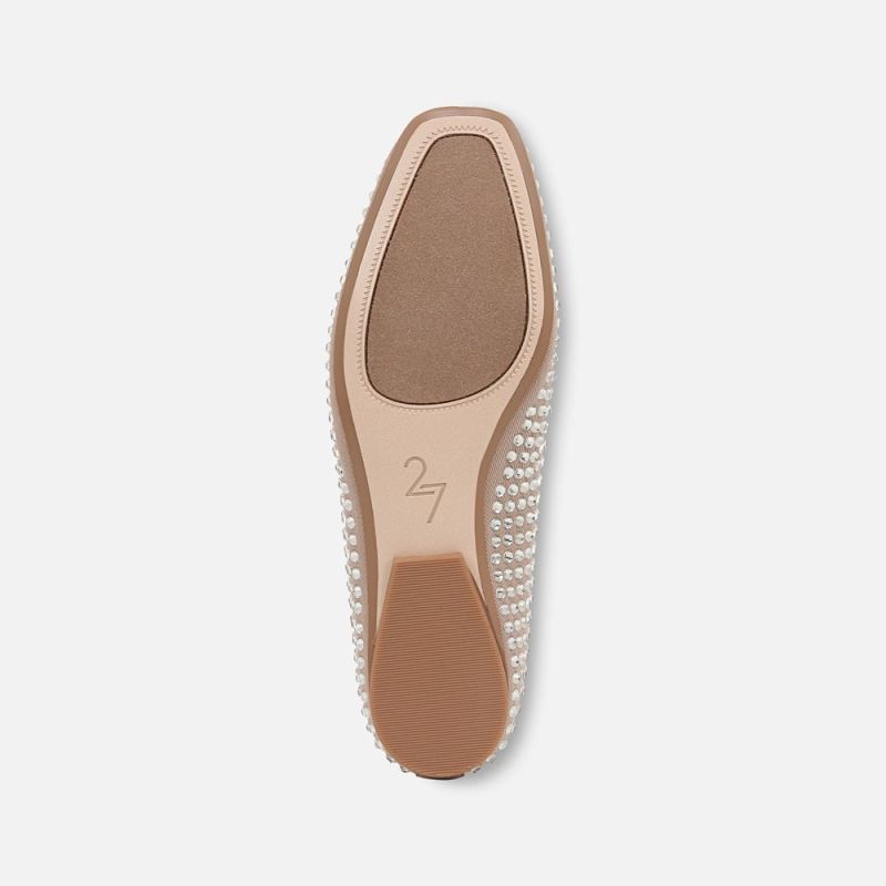 Naturalizer Women's 27 Edit Carla Flat - Warm Taupe Twill