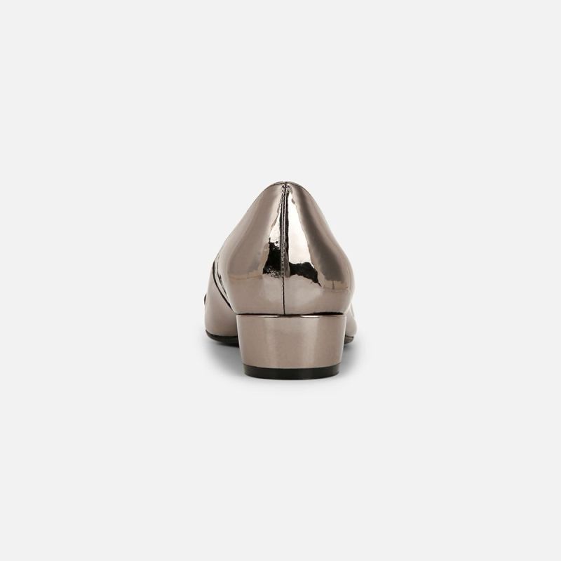 Naturalizer Women's Becca Flat - Pewter Faux Leather
